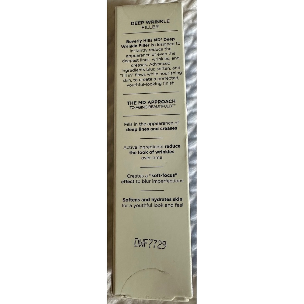 Beverly Hills MD Deep Wrinkle Filler Treatment 0.16 fl oz 5 ml DWF7729 new - Picture 5 of 7